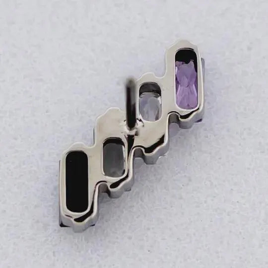Pride Baguette - Titanium Threadless End