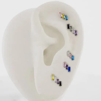 Pride Baguette - Titanium Threadless End