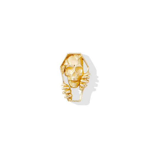 Coffin Threadless Pin